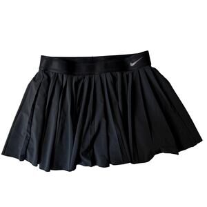 Nike Black Victory Court Tennis Skirt Size Medium Women's 13 inches